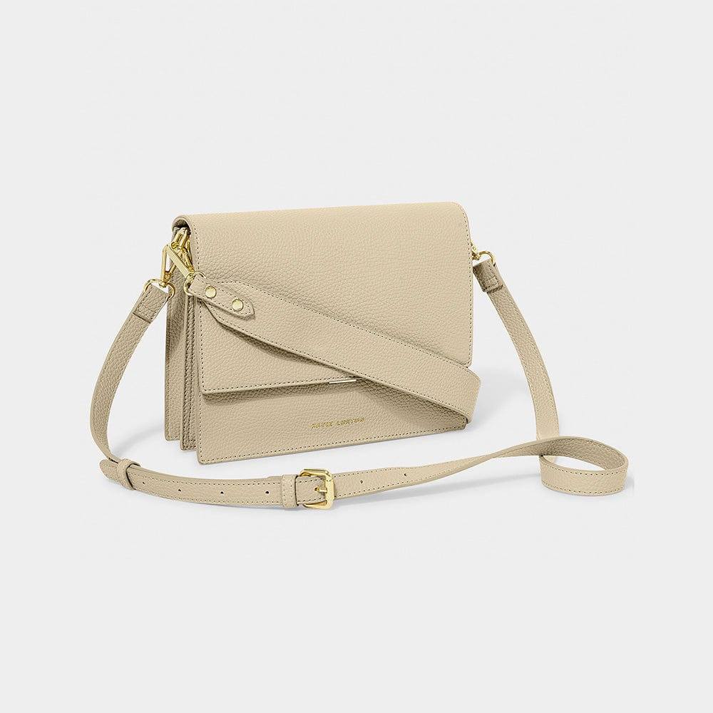 Katie Loxton Orla Divided Crossbody Bag - Sand