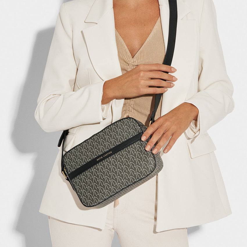 Katie Loxton Black Cara Cross Body Bag KLB1797