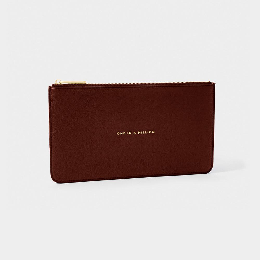 Katie Loxton Slim Sentiment Pouch - One in A Million