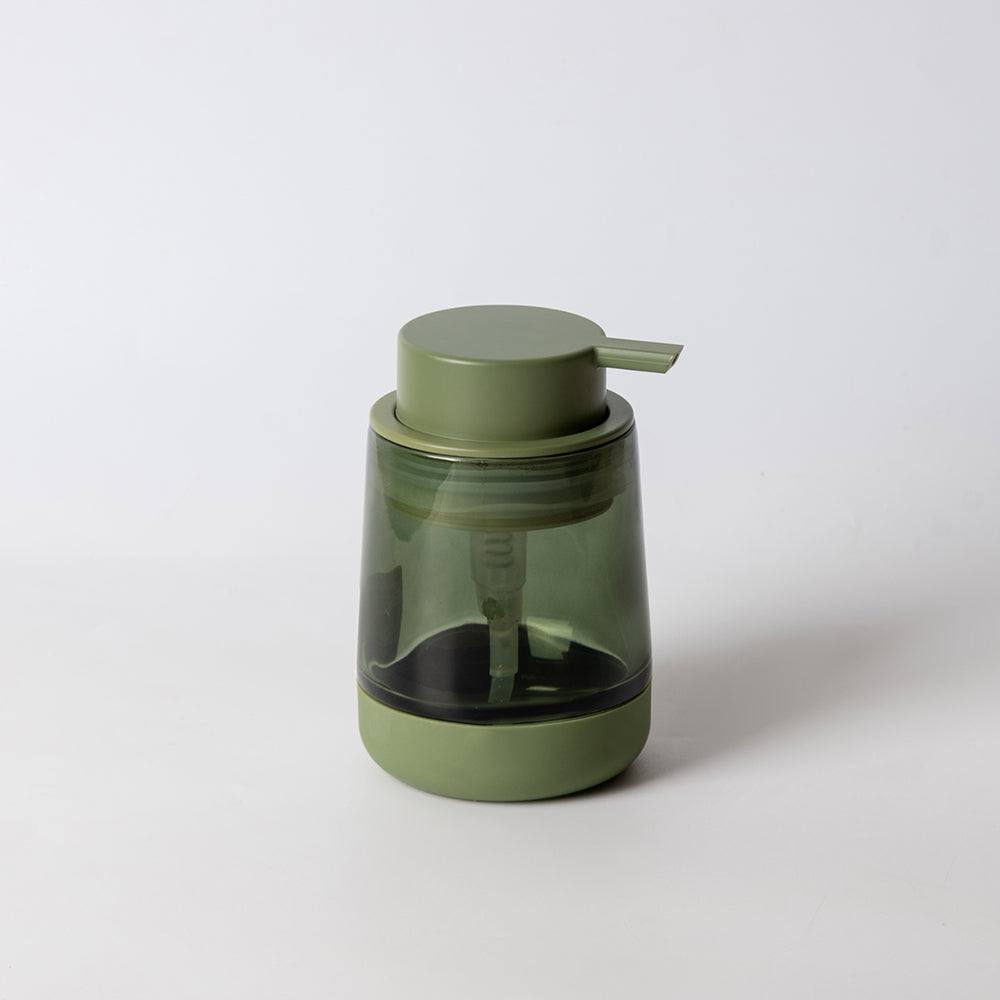 Kleine Wolke Belly Glass Soap Dispenser - Green