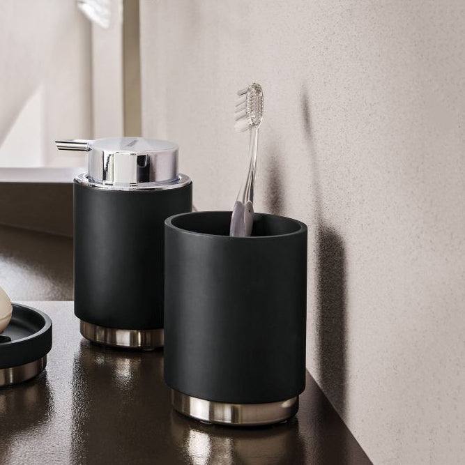 Kleine Wolke Biala Toothbrush Tumbler - Black – Modern Quests