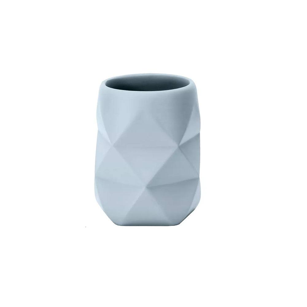 Kleine Wolke Crackle Toothbrush Tumbler - Stone Blue