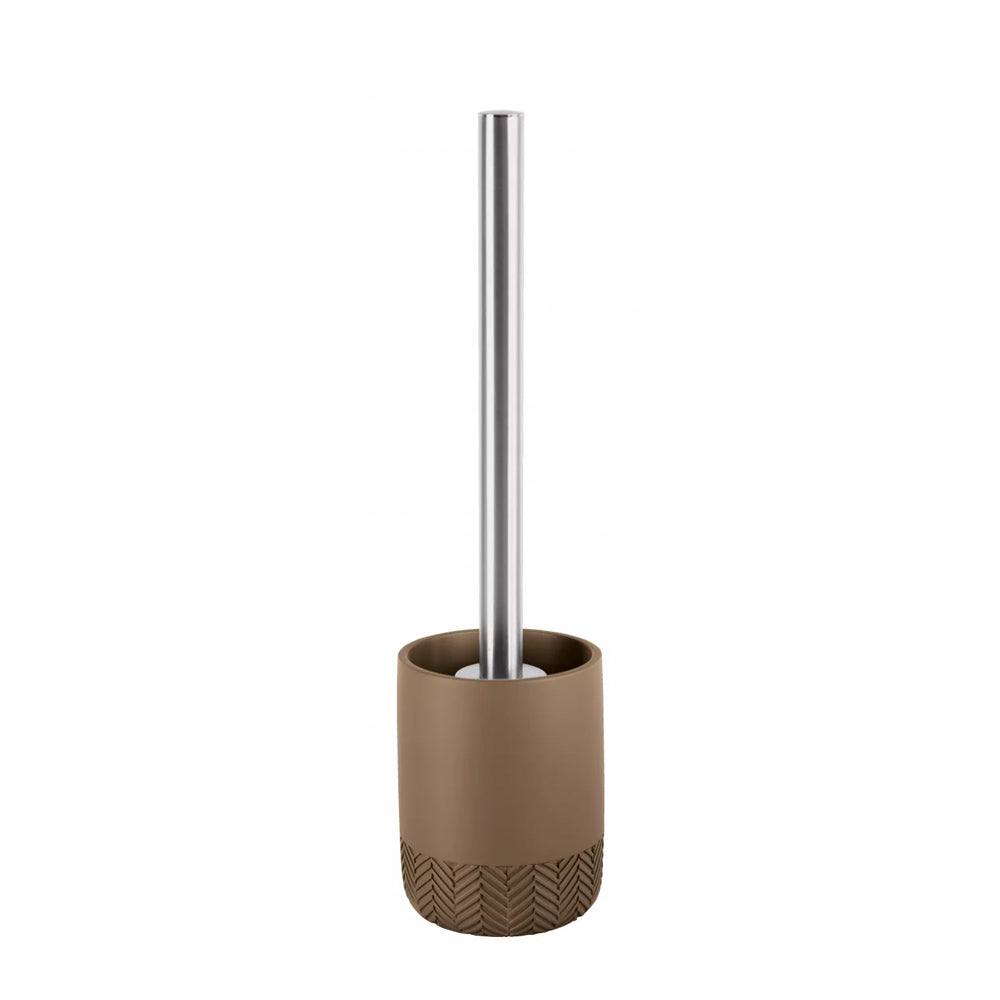 Kleine Wolke Herringbone Toilet Brush - Dark Beige