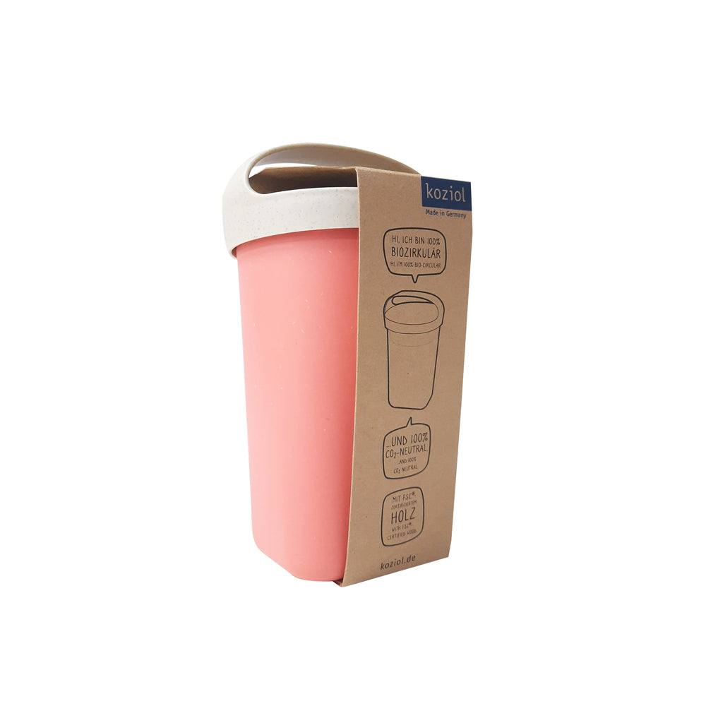 Koziol Germany Buddy Snackpot With Lid 700ml - Coral