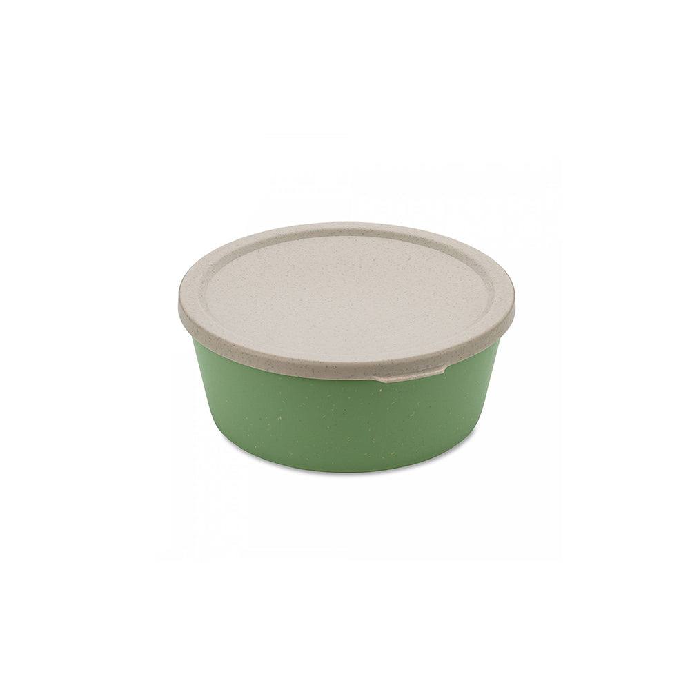 Koziol Germany Connect Medium Bowl With Lid - Leaf Green