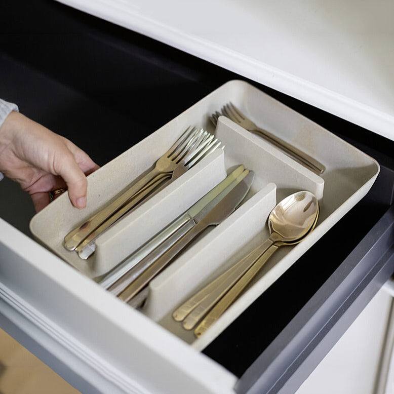 Koziol Germany Rio Cutlery Tray - Desert Sand