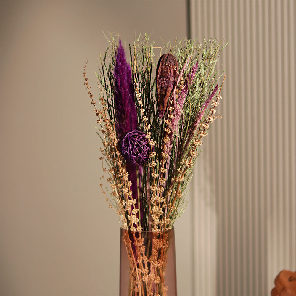 Lavender Dried Bouquet - Purple Earthy