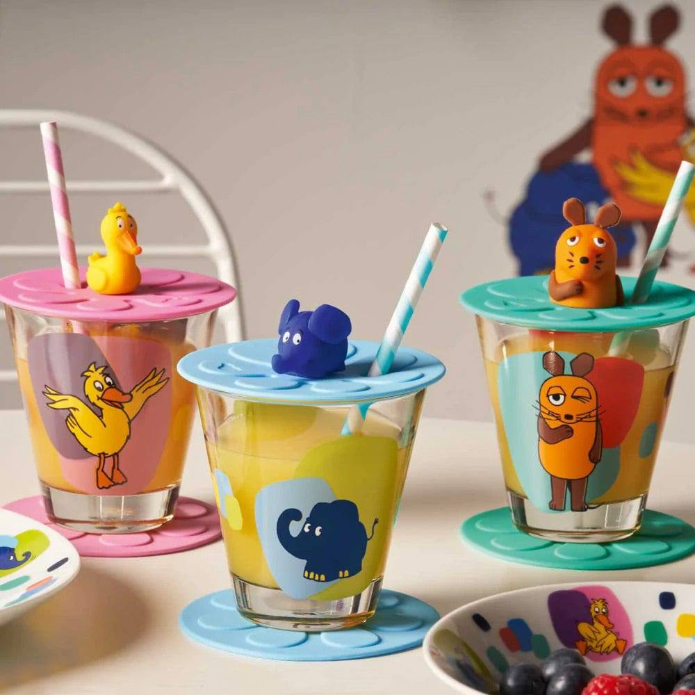 Leonardo Germany Bambini Drinking Set - Mouse Elephant Duck