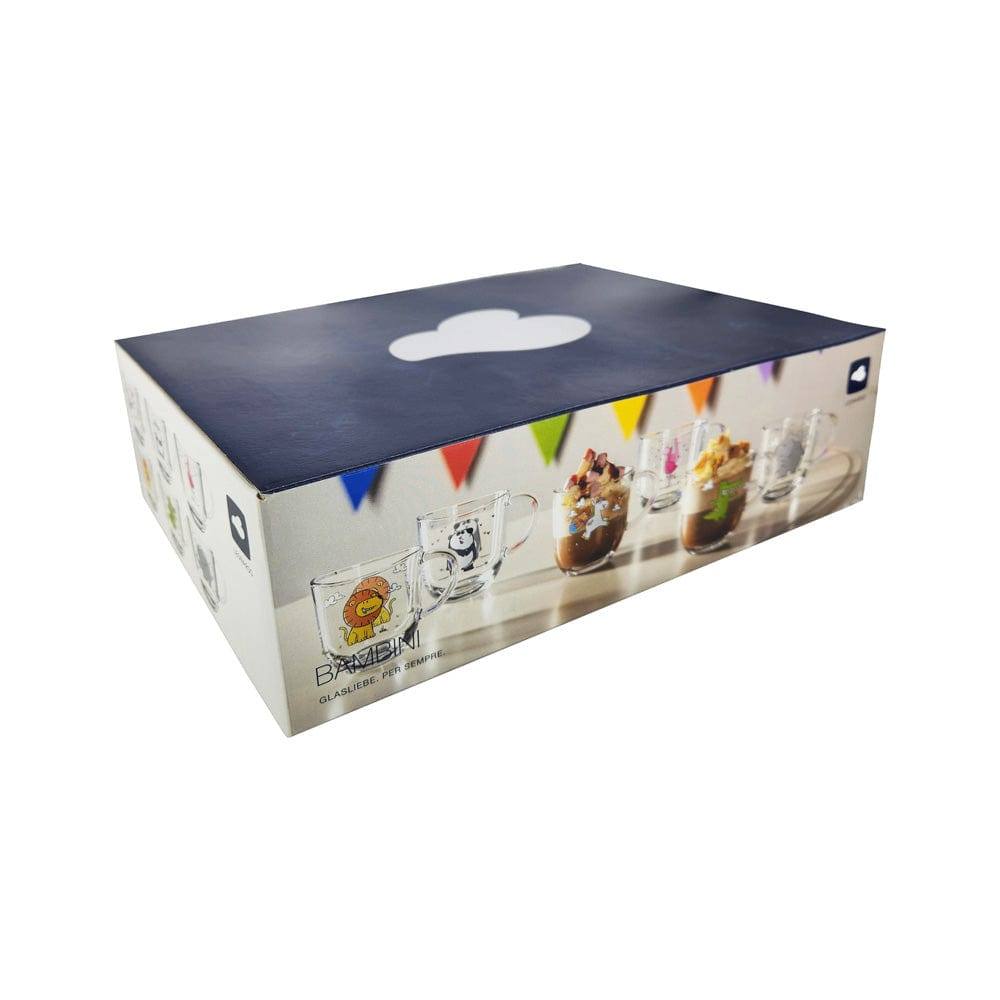 Leonardo Germany Bambini Glass Cups, Set of 6 - Animal Kingdom
