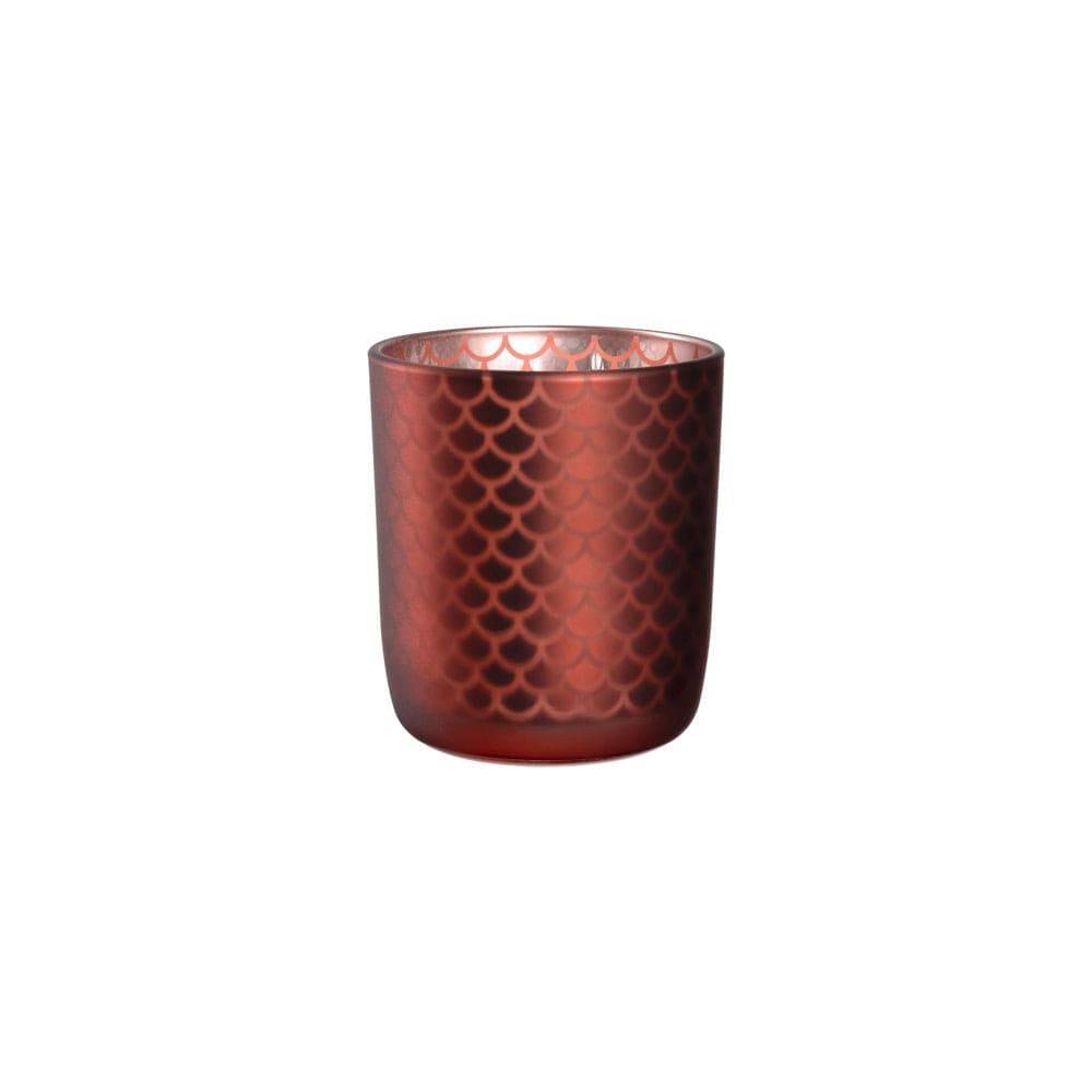 Leonardo Germany Camminata Tealight Holder Medium - Dark Red