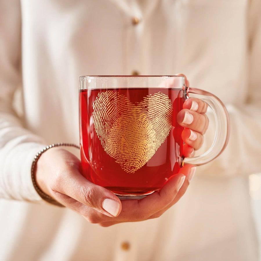 Leonardo Germany Emozione Glass Mug 400ml - Heart