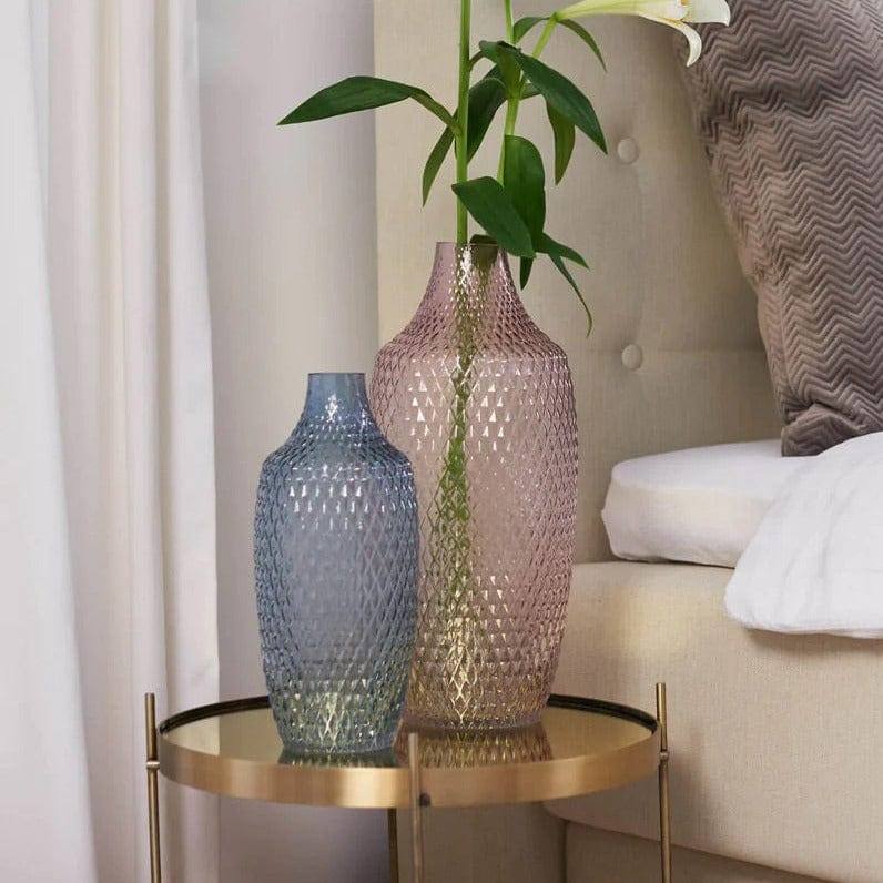 Leonardo Germany Poesia Glass Vase Tall - Blue