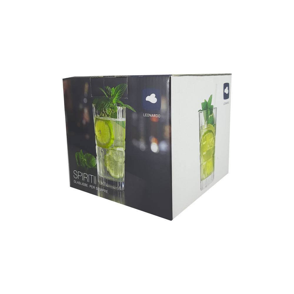Leonardo Germany Spiritii Long Drink Tumblers 260ml, Set of 4