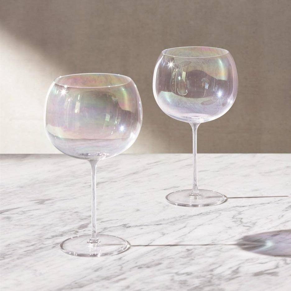 LSA International Bubble Balloon Glasses 680ml, Set of 4