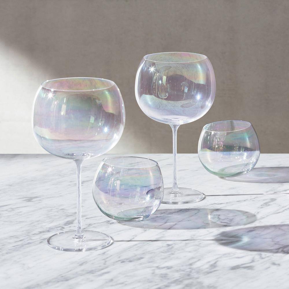 LSA International Bubble Balloon Glasses 680ml, Set of 4