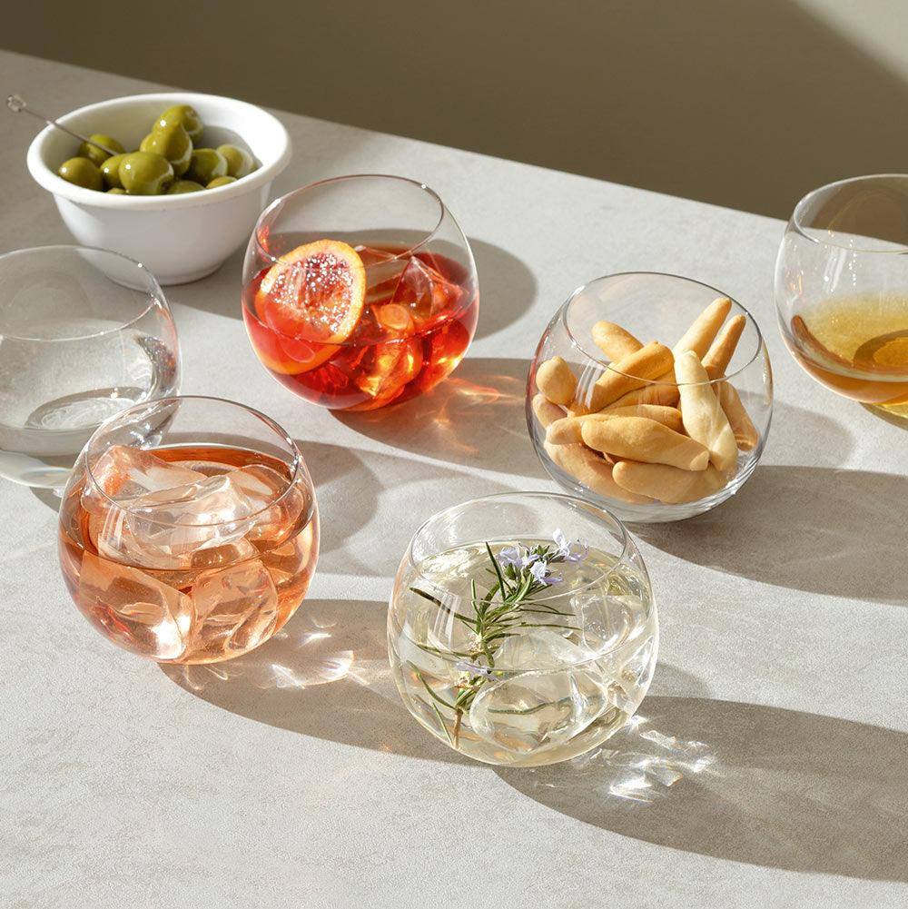 LSA International Rocker Tumblers 350ml, Set of 4