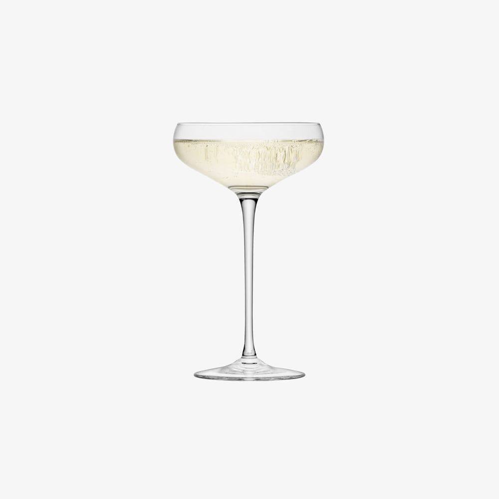 LSA International Wine Collection Champagne Saucers 300ml, Set of 4