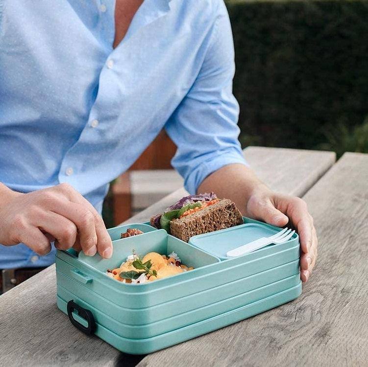 Lunchbox Take A Break Flat - Nordic green