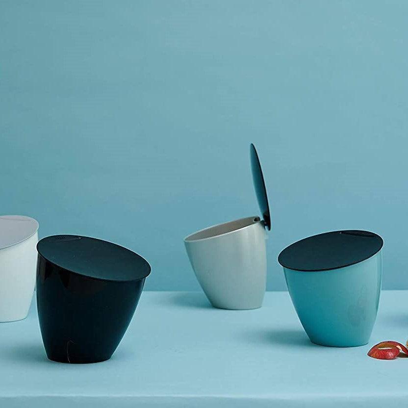 Mepal Netherlands Calypso Food Waste Bin - Silver