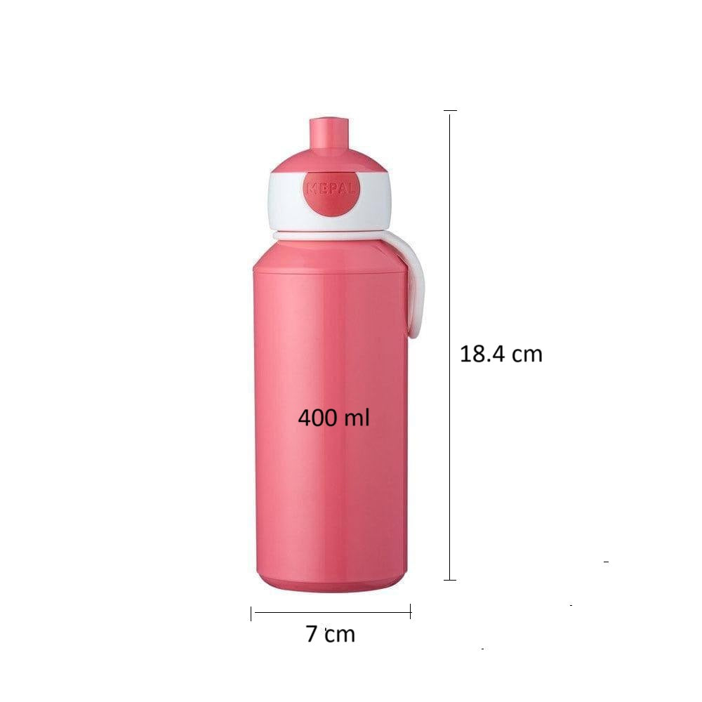 Campus Pop-up Water Bottle - Pink