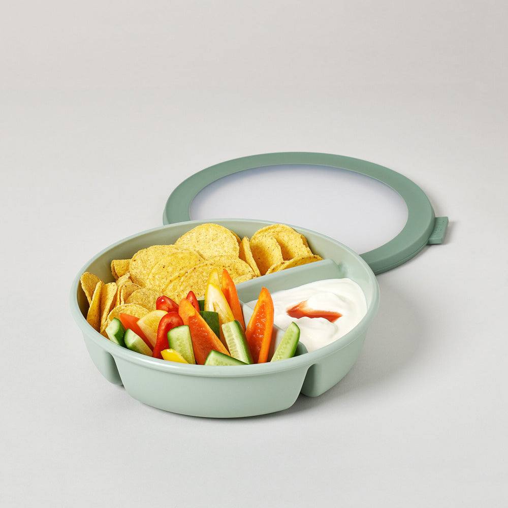 Mepal Netherlands Cirqula Bento Bowl With Lid - Nordic Sage