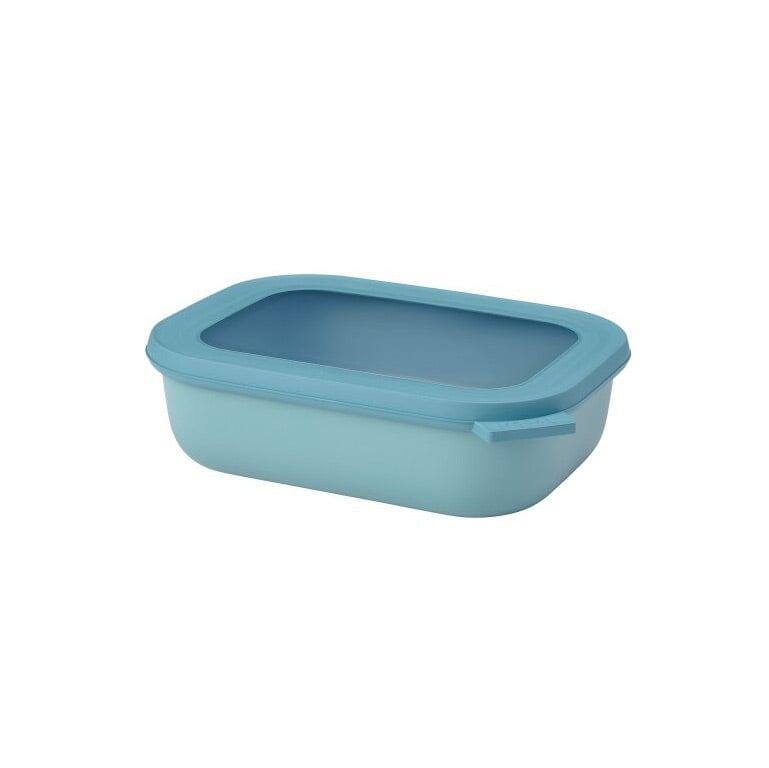 Mepal Netherlands Cirqula Rectangular Storage Box 1000ml - Nordic Green