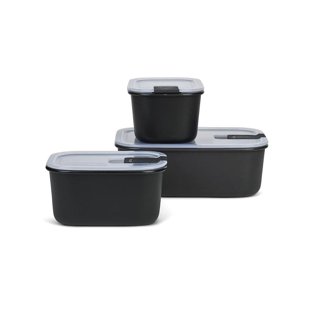 Mepal Netherlands EasyClip 3-Piece Storage Set - Nordic Black