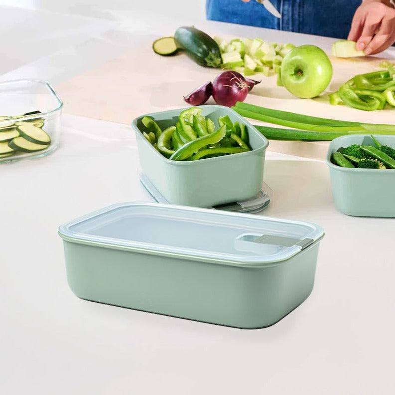 Mepal Netherlands EasyClip Storage Box 1500ml - Nordic Sage