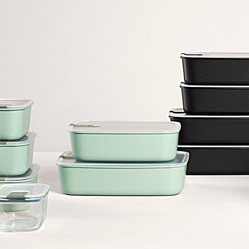 Mepal Netherlands EasyClip Storage Box 1500ml - Nordic Sage