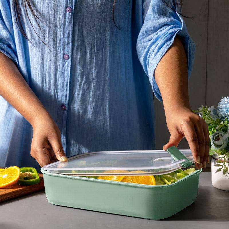 Mepal Netherlands EasyClip Storage Box 2250ml - Nordic Sage