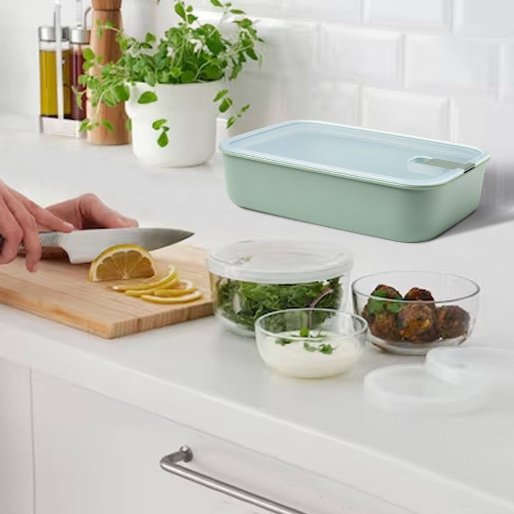 Mepal Netherlands EasyClip Storage Box 2250ml - Nordic Sage