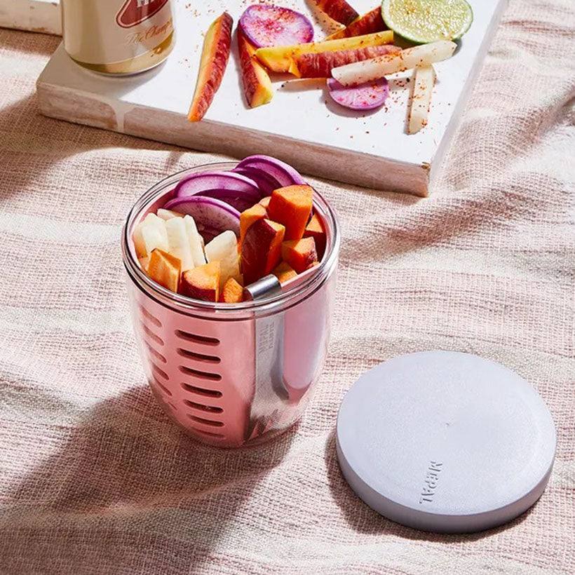 Mepal Netherlands Ellipse Fruit Pot - Nordic Pink