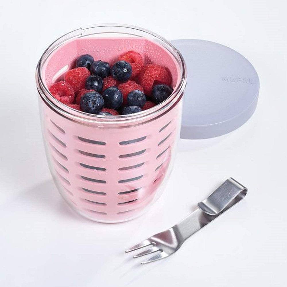 Mepal Netherlands Ellipse Fruit Pot - Nordic Pink