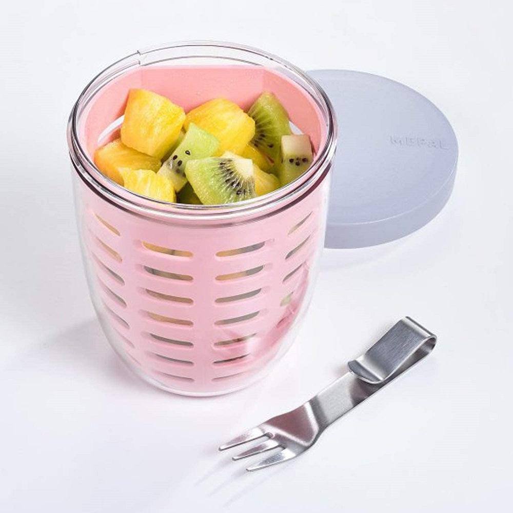 Mepal Netherlands Ellipse Fruit Pot - Nordic Pink