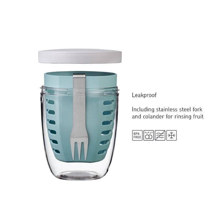 Mepal Netherlands Ellipse Fruit Pot - Nordic Pink