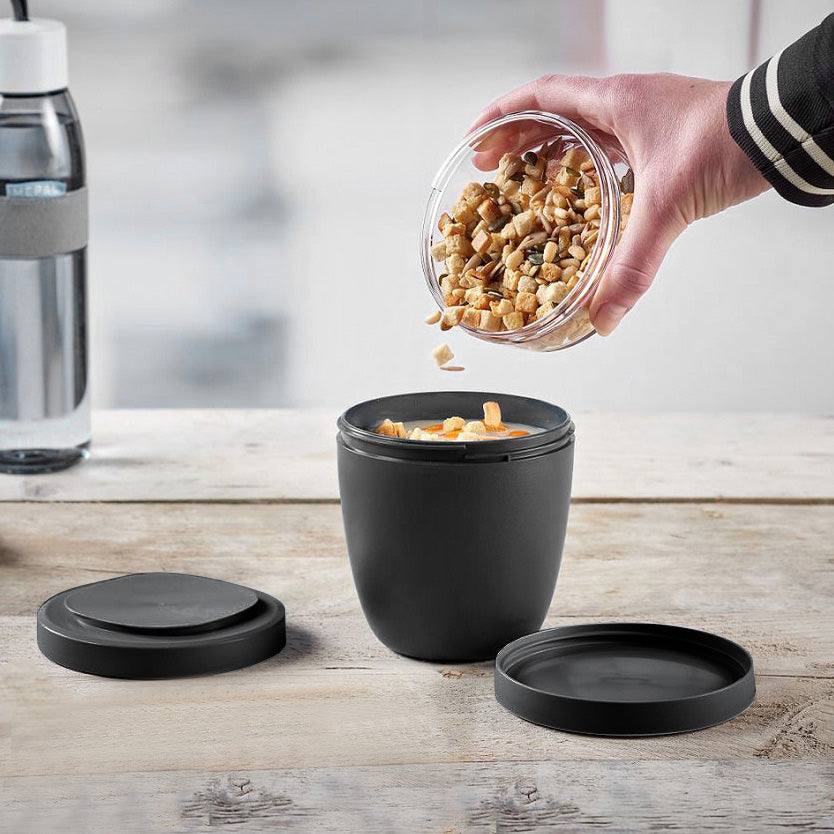 Mepal Netherlands Ellipse Lunch Pot Mini - Nordic Black