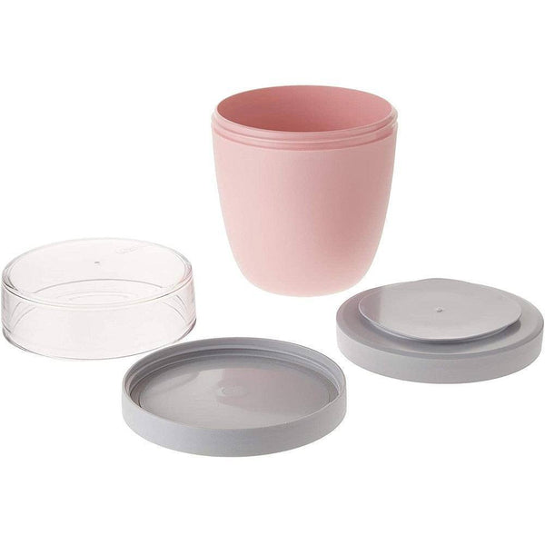 Rosti Mepal Ellipse Duo Reusable Meal Prep Salad Box, Nordic Pink, 2  Einheiten