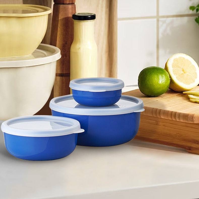 Mepal Netherlands Lumina 3-Piece Storage Set - Vivid Blue