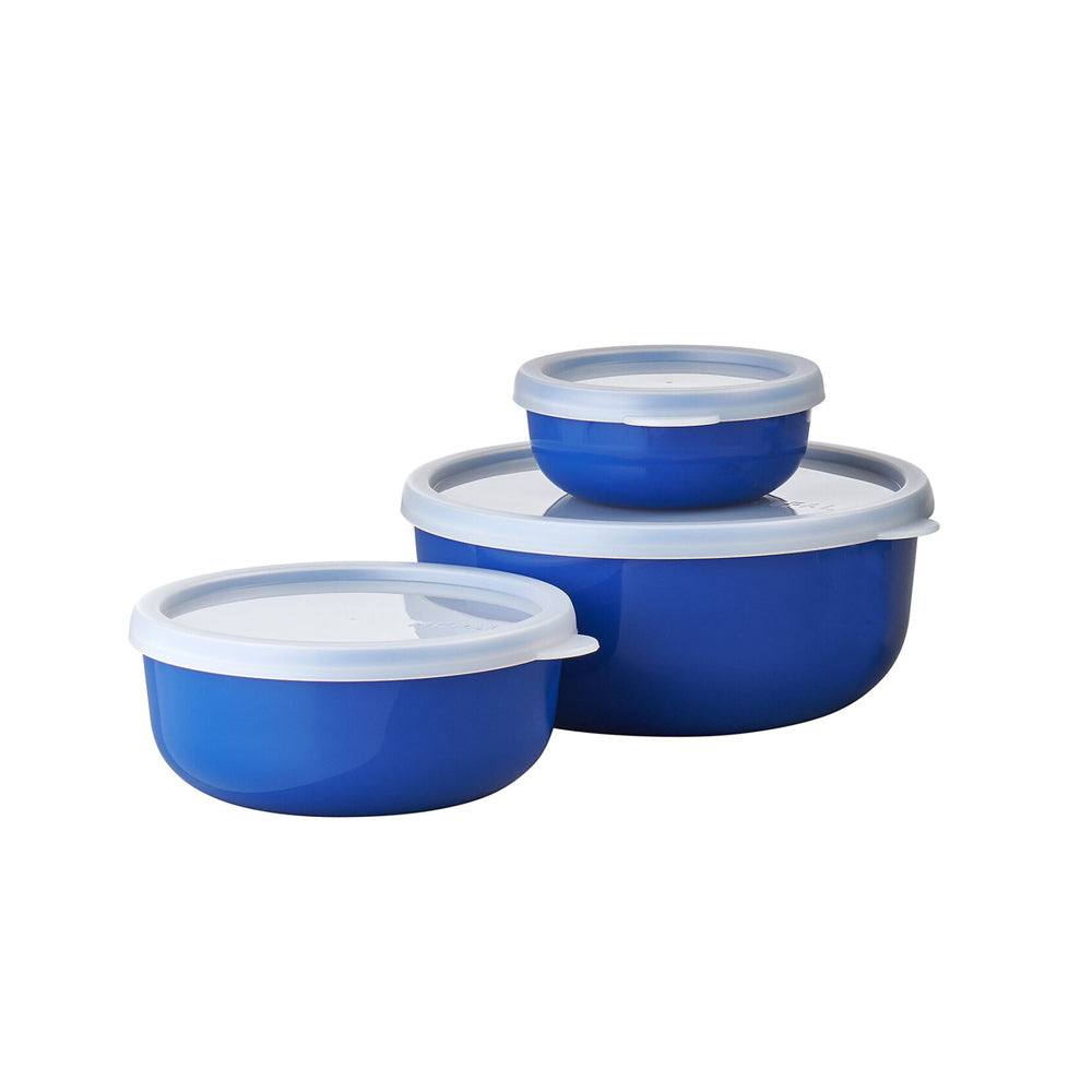 Mepal Netherlands Lumina 3-Piece Storage Set - Vivid Blue