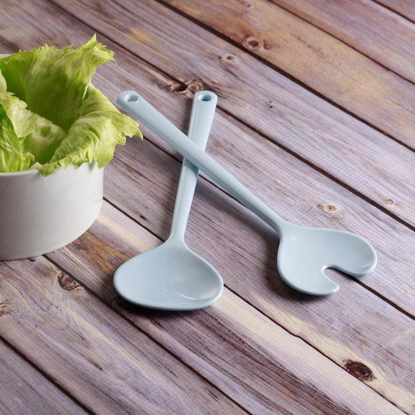 Mepal Netherlands Synthesis 2-Pc Salad Server Set - Nordic Blue
