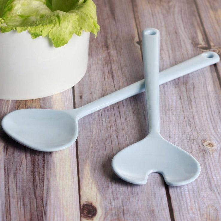 Mepal Netherlands Synthesis 2-Pc Salad Server Set - Nordic Blue