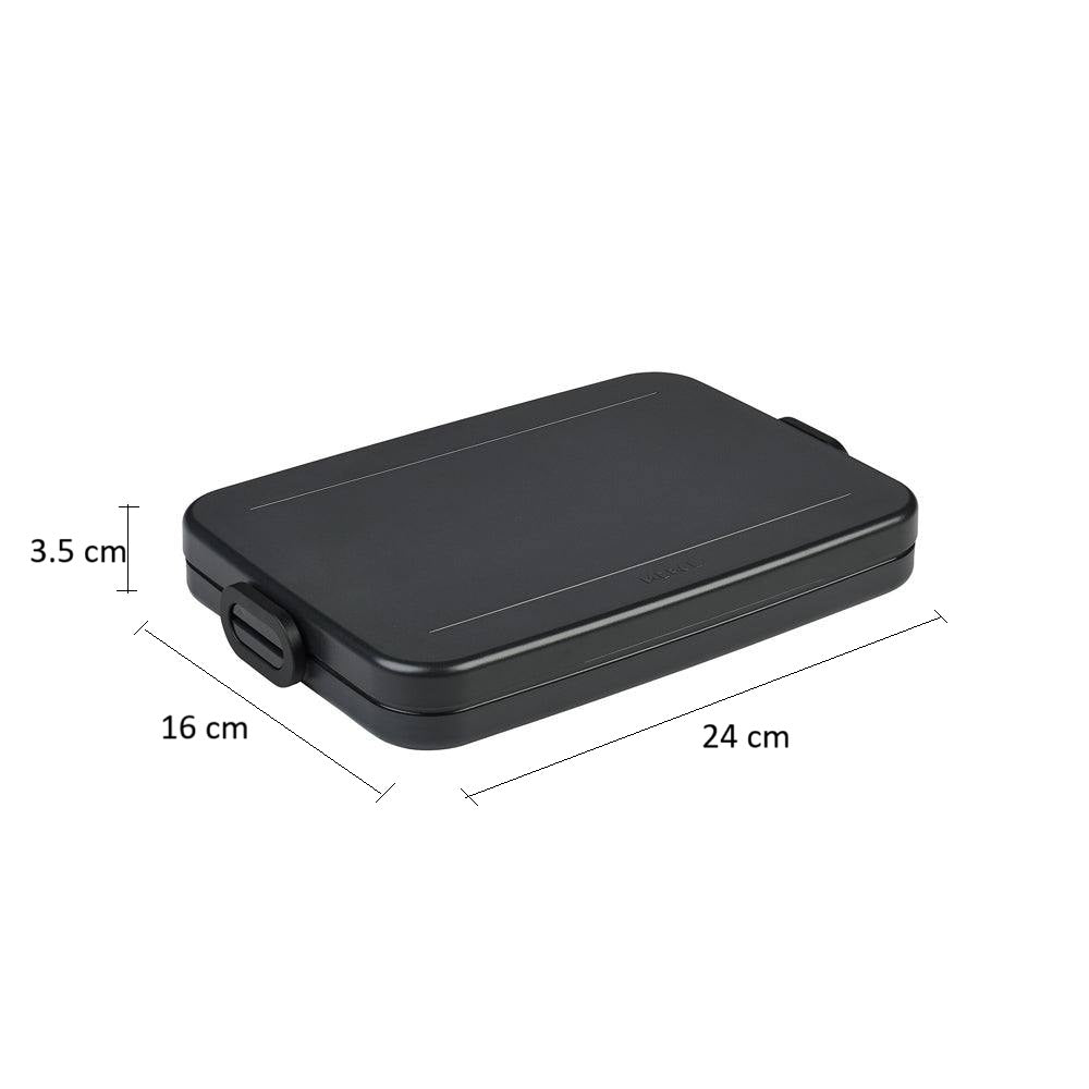 Take A Break Lunch Box Flat - Nordic Black