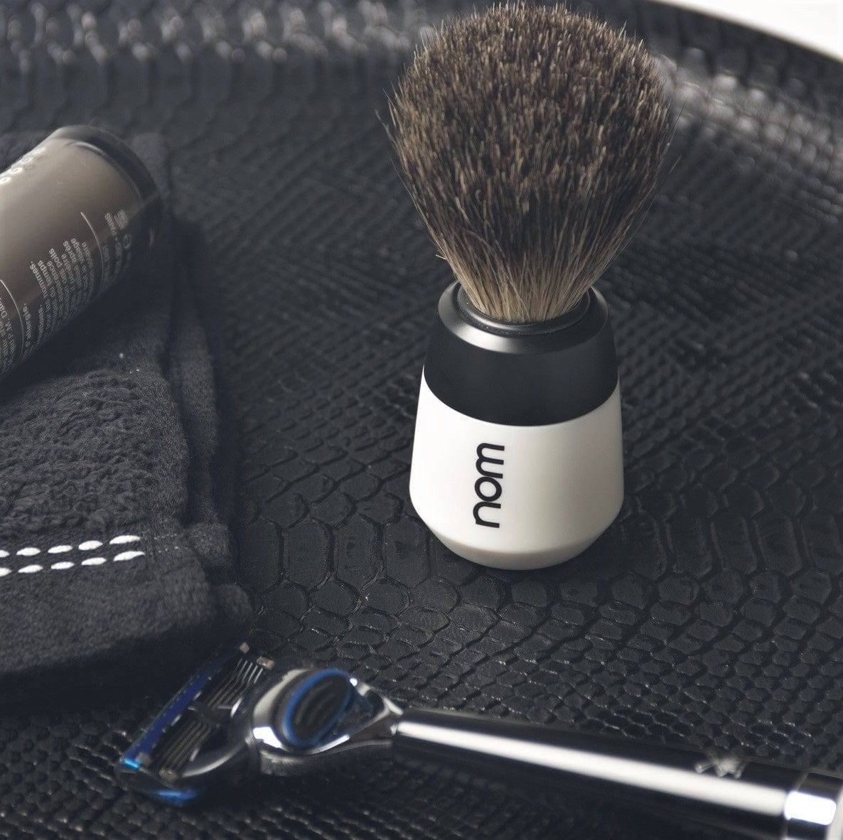 Muhle Germany Max Badger Shaving Brush - White