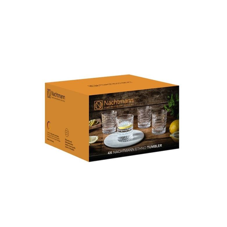 Nachtmann Ethno Whiskey Tumblers 290ml, Set of 4