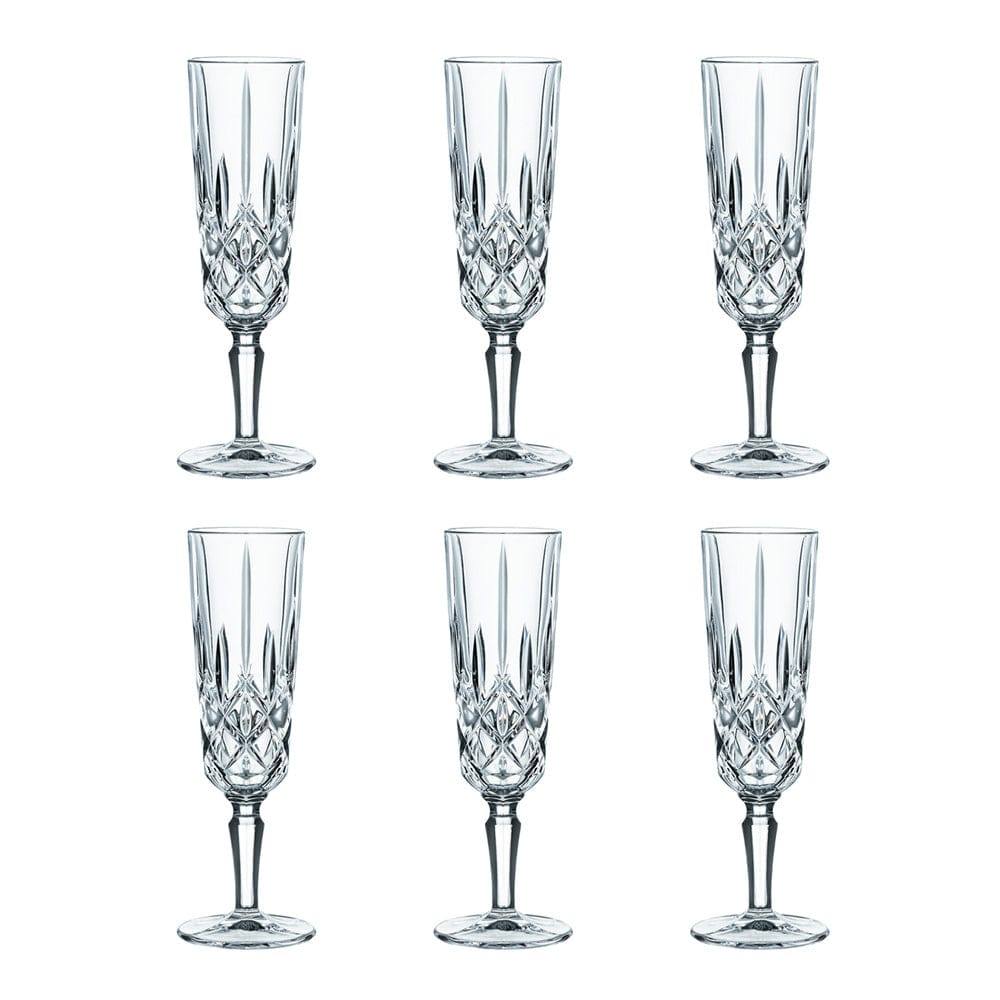 Nachtmann Noblesse Champagne Glasses 410ml, Set of 6