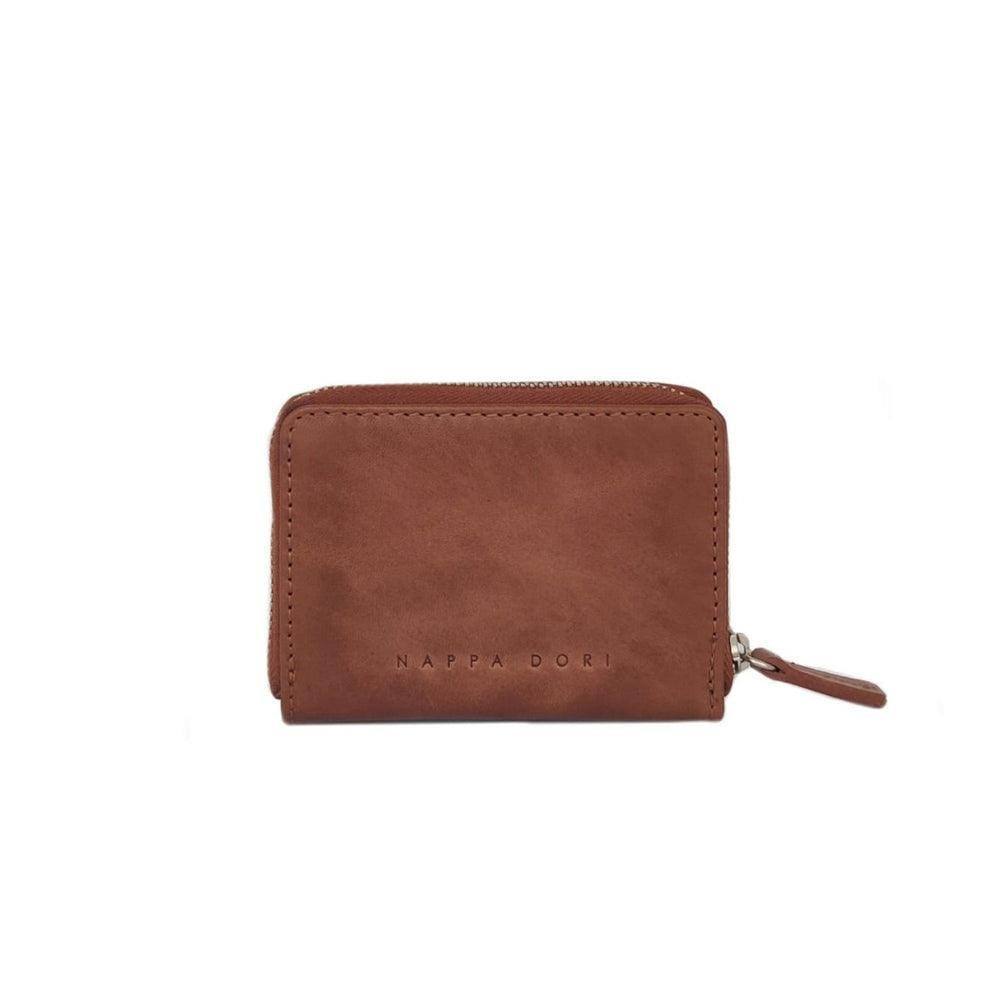 Nappa Dori Billfold Wallet - Tan