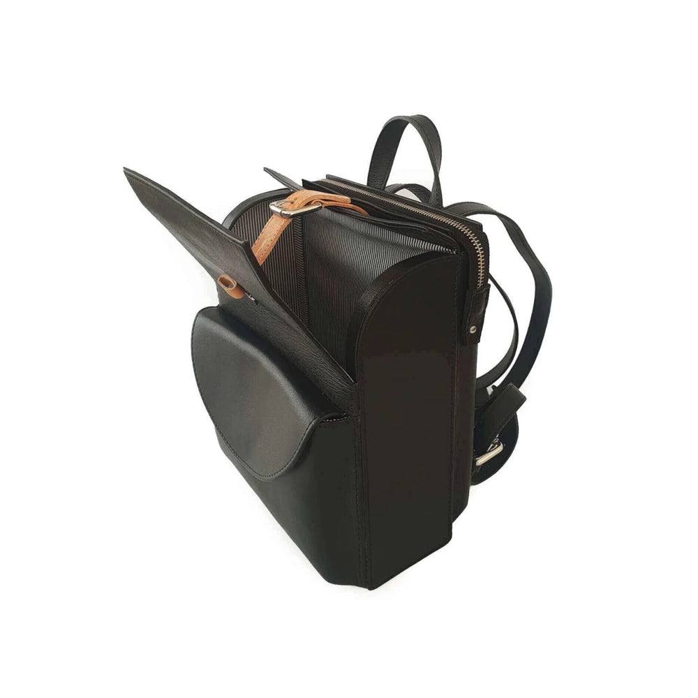 Nappa Dori Capsule Backpack - Black