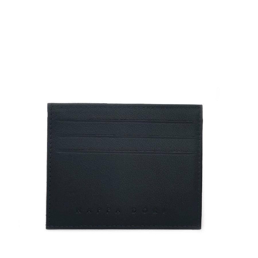 Nappa Dori Classic Card Case - Black