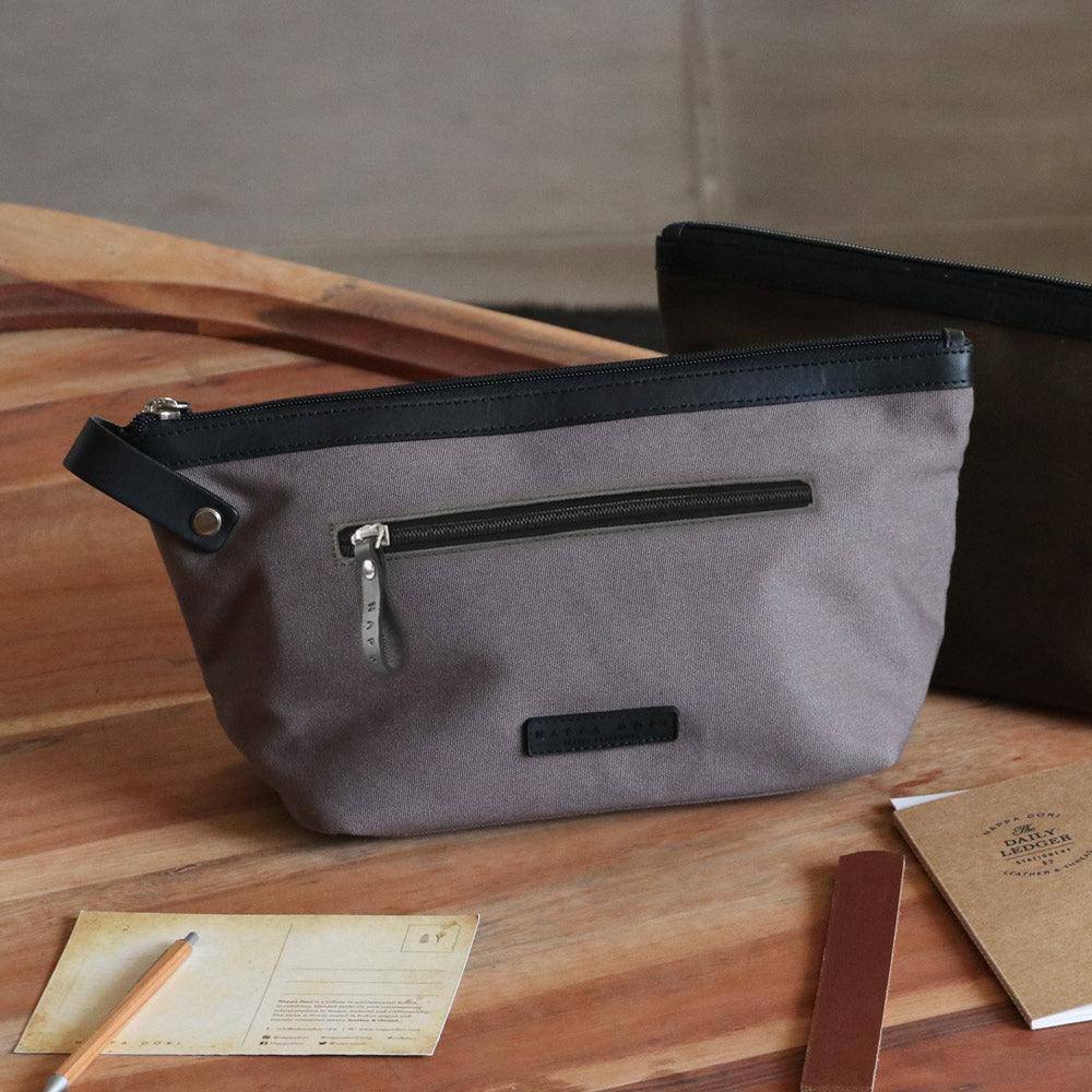 Nappa Dori Utility Pouch - Grey