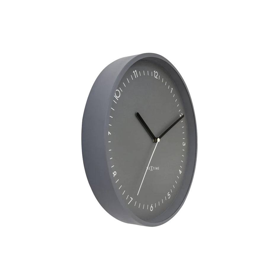 Nextime Berlin Wall Clock 30cm - Grey